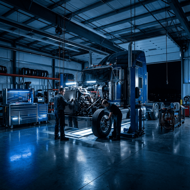 Las Vegas 24 Hour Roadside Truck Services shop