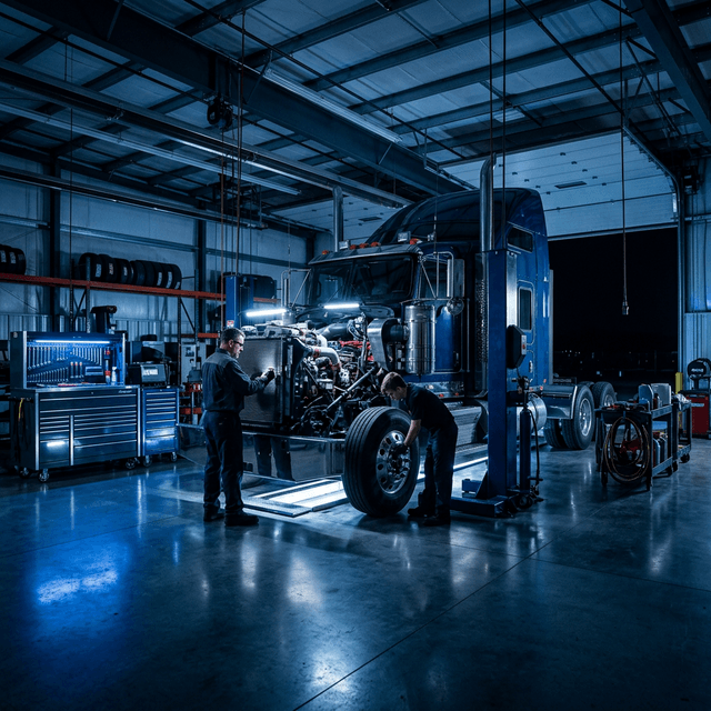 Las Vegas 24 Hour Roadside Truck Services shop